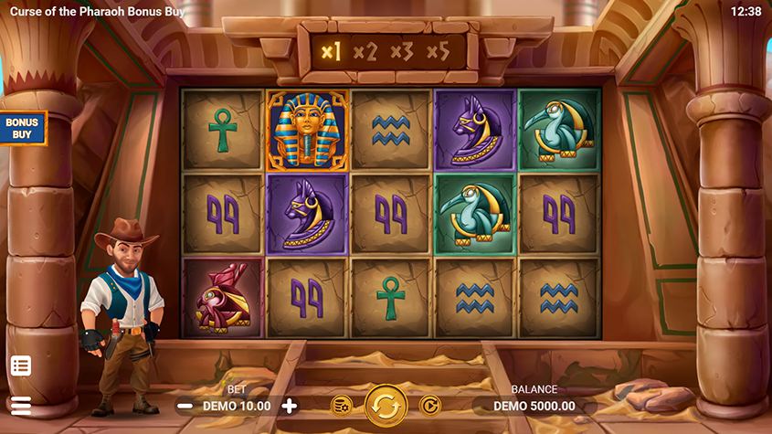 Curse Of The Pharaoh Evolplay Slots ทางเข้า SLOTXO เว็บตรง