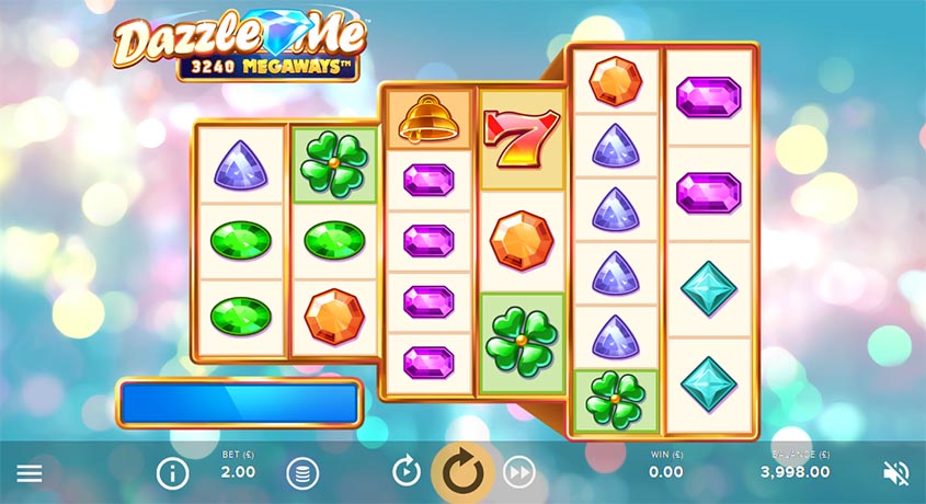 Dazzle Me Megaways สล็อตค่าย NetEnt ทางเข้า SLOTXO เว็บตรง