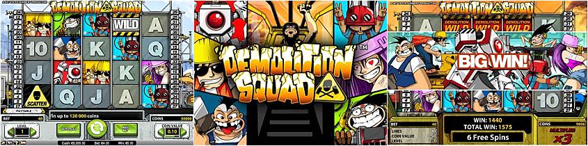 Demolition Squad Slot สล็อตค่าย NetEnt ทางเข้า SLOTXO เว็บตรง
