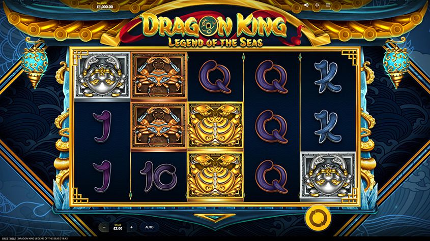 Dragon King Legend Of The Seas สล็อต Red Tiger Gaming เว็บตรง SLOTXO