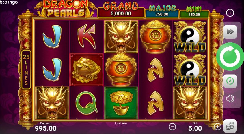 Dragon Pearls สล็อต Boongo Slots เว็บตรง สล็อต XO