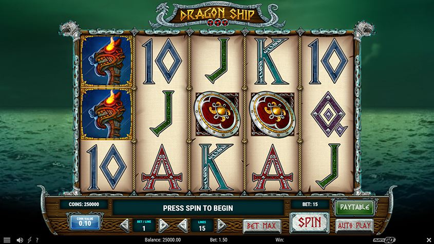 Dragon Ship Play'n GO Slots สล็อต SLOTXO เว็บตรง