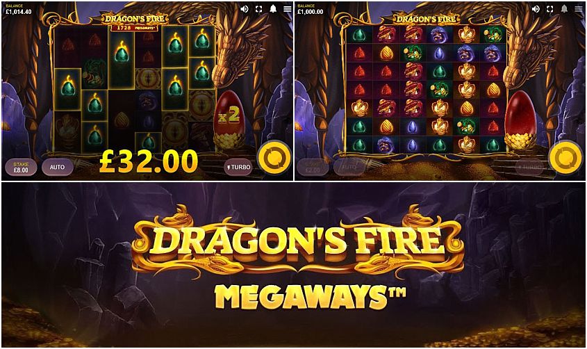 Dragons Fire Megaways สล็อต Red Tiger Gaming เว็บตรง SLOTXO