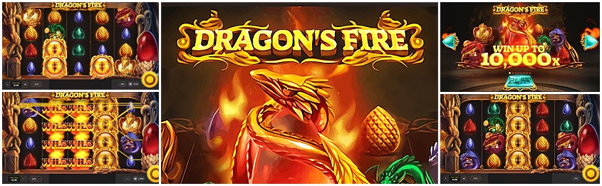 Dragons Fire สล็อต Red Tiger Gaming เว็บตรง SLOTXO