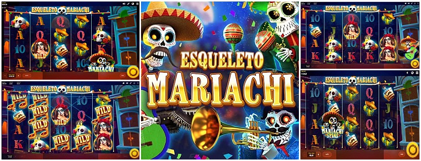 Esqueleto Mariachi สล็อต Red Tiger Gaming เว็บตรง SLOTXO