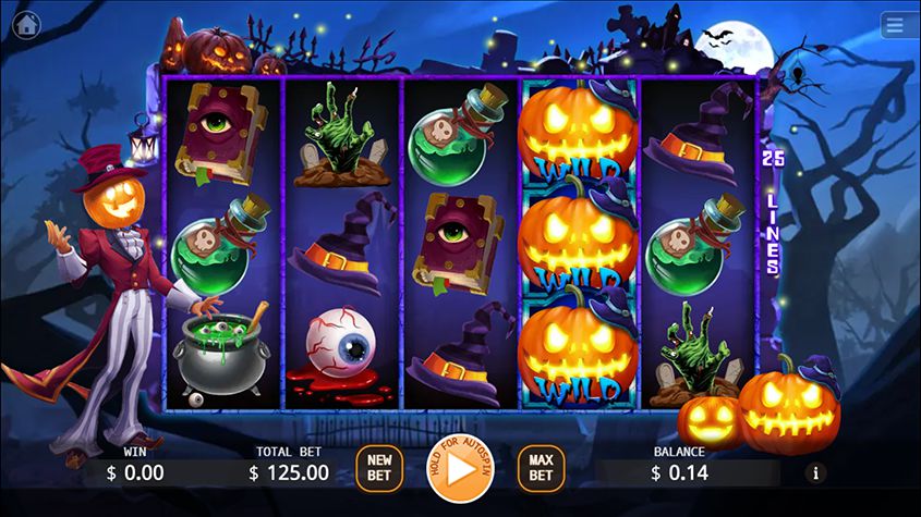 Evil Pumpkin KA Gaming สล็อต SLOTXO เว็บตรง