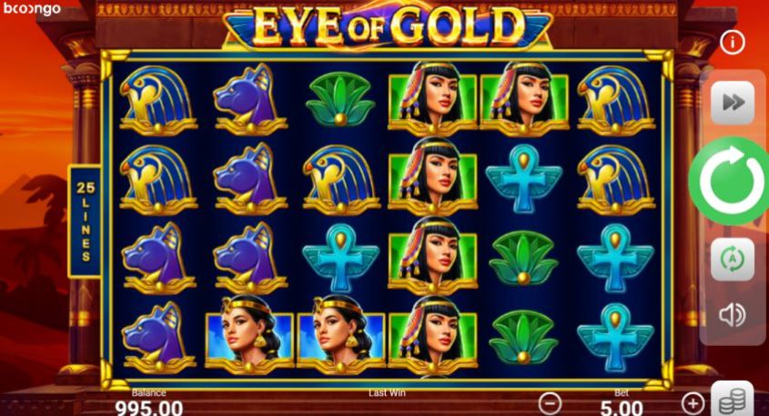 Eye of Gold สล็อต Boongo Slots เว็บตรง สล็อต XO
