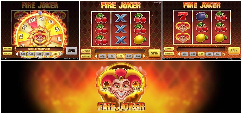 Fire Joker Slot Play'n GO Slots สล็อต SLOTXO เว็บตรง
