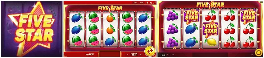 Five Star สล็อต Red Tiger Gaming เว็บตรง SLOTXO