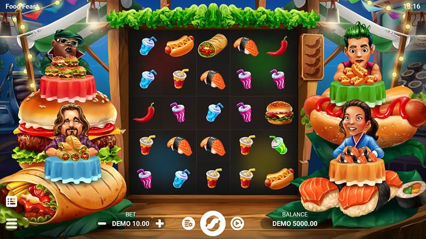 Food Feast Evolplay Slots ทางเข้า SLOTXO เว็บตรง