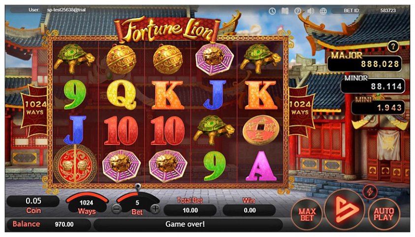 Fortune Lion SimplePlay Slots ทางเข้า SLOTXO เว็บตรง
