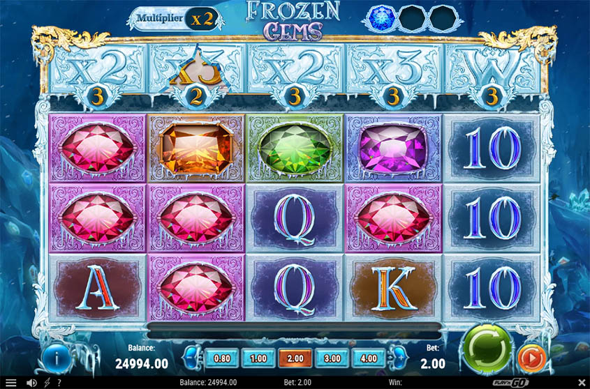 Frozen Gems Play'n GO Slots สล็อต SLOTXO เว็บตรง
