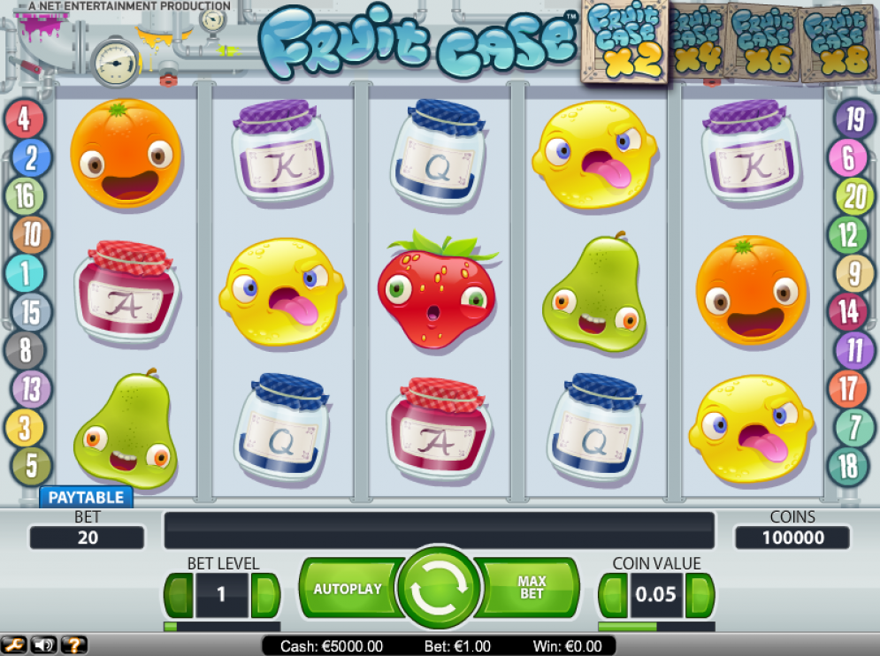 Fruit Case Slot สล็อตค่าย NetEnt ทางเข้า SLOTXO เว็บตรง