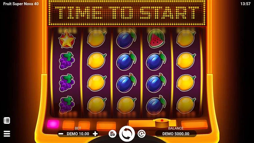 Fruit Super Nova 40 Evolplay Slots ทางเข้า SLOTXO เว็บตรง