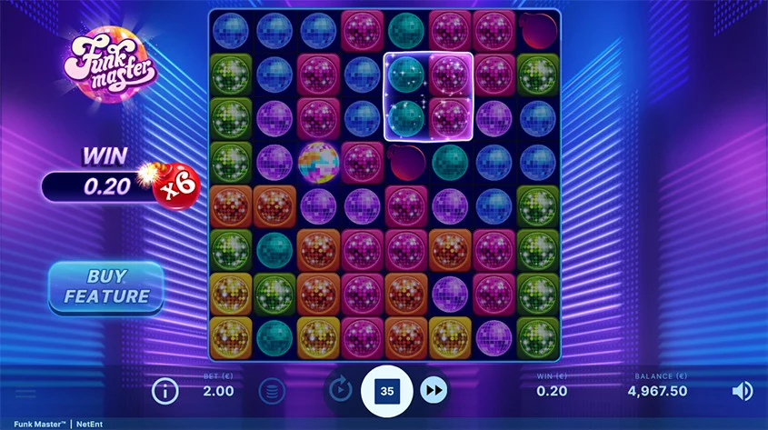 Funk Master สล็อตค่าย NetEnt ทางเข้า SLOTXO เว็บตรง