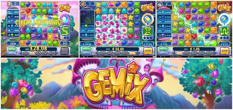 Gemix Slot Play'n GO Slots สล็อต SLOTXO เว็บตรง
