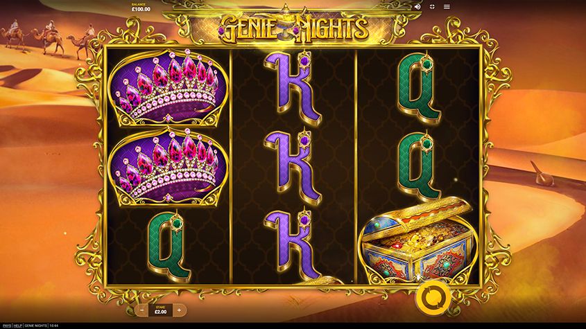 Genie Nights สล็อต Red Tiger Gaming เว็บตรง SLOTXO