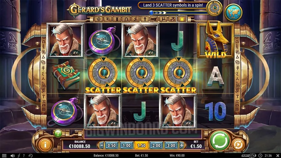 Gerard's Gambit Play'n GO Slots สล็อต SLOTXO เว็บตรง