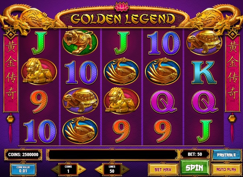 Golden Legend Play'n GO Slots สล็อต SLOTXO เว็บตรง