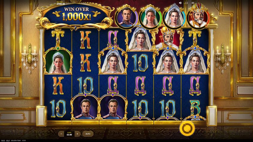 Golden Tsar สล็อต Red Tiger Gaming เว็บตรง SLOTXO