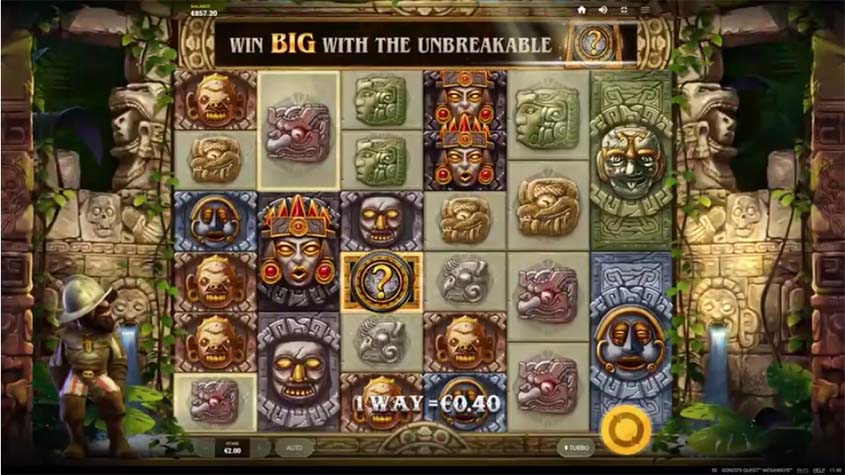 Gonzo's Quest Megaways สล็อต Red Tiger Gaming เว็บตรง SLOTXO