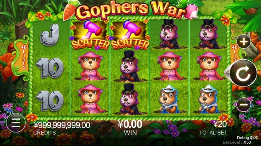 Gophers War CQ9 Gaming