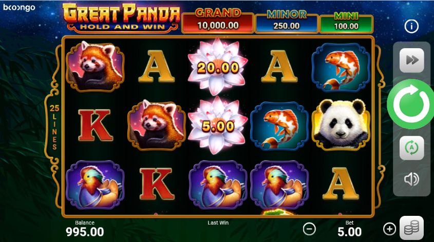 Great Panda สล็อต Boongo Slots เว็บตรง สล็อต XO