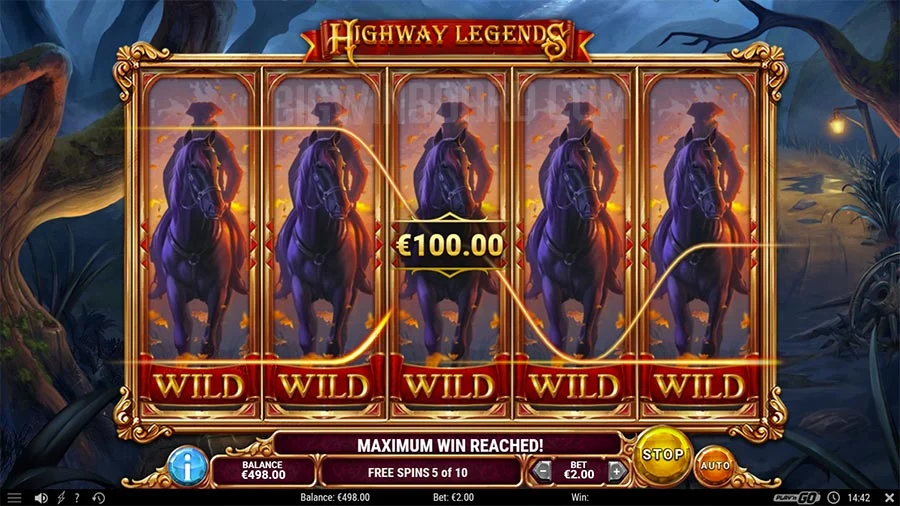Highway Legends Play'n GO Slots สล็อต SLOTXO เว็บตรง