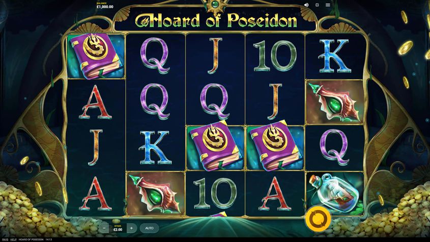 Hoard of Poseidon สล็อต Red Tiger Gaming เว็บตรง SLOTXO