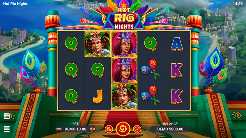 Hot Rio Nights Evolplay Slots ทางเข้า SLOTXO เว็บตรง