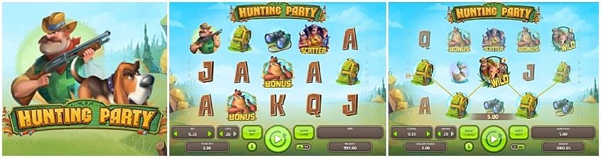 Hunting Party สล็อต Boongo Slots เว็บตรง สล็อต XO