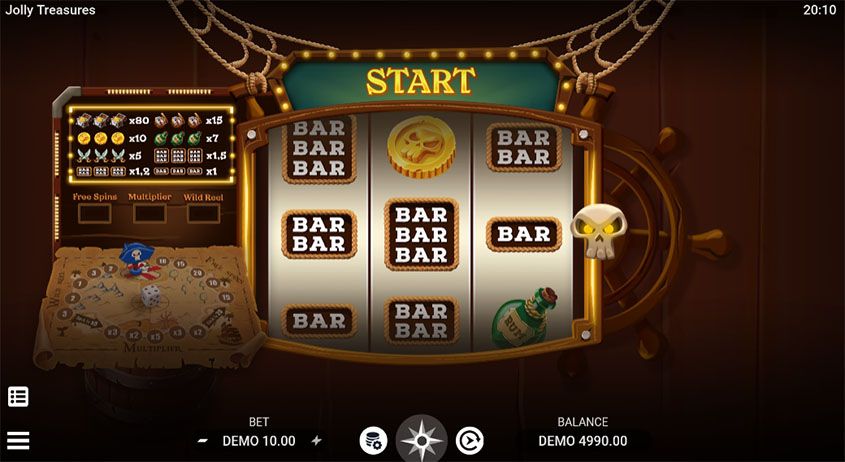 Jolly Treasures Evolplay Slots ทางเข้า SLOTXO เว็บตรง