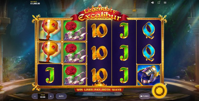 Legendary Excalibur สล็อต Red Tiger Gaming เว็บตรง SLOTXO
