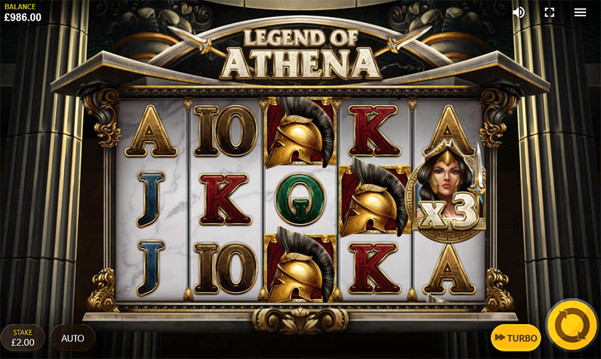 Legend Of Athena สล็อต Red Tiger Gaming เว็บตรง SLOTXO