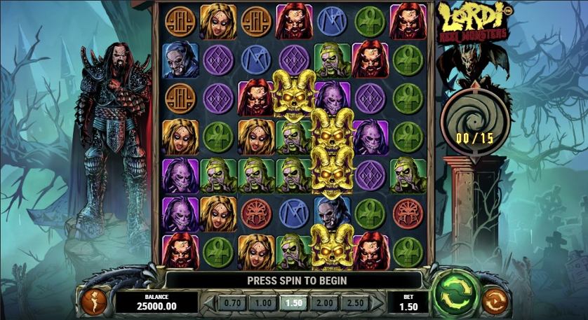 Lordi Reel Monsters Play'n GO Slots สล็อต SLOTXO เว็บตรง