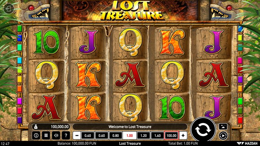 Lost Treasure Wazdan Slots SLOTXO เว็บตรง