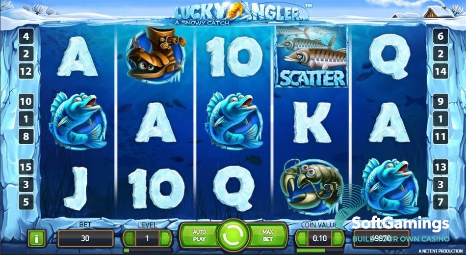Lucky Angler Slot สล็อตค่าย NetEnt ทางเข้า SLOTXO เว็บตรง