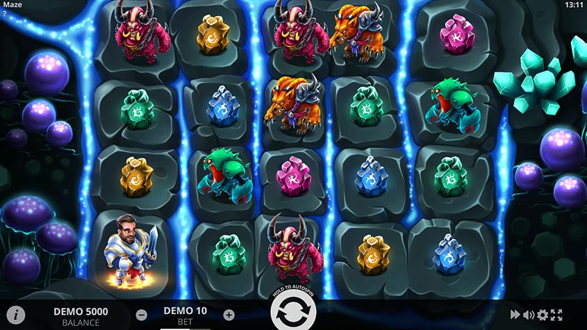 Maze Desire For Power Evolplay Slots ทางเข้า SLOTXO เว็บตรง