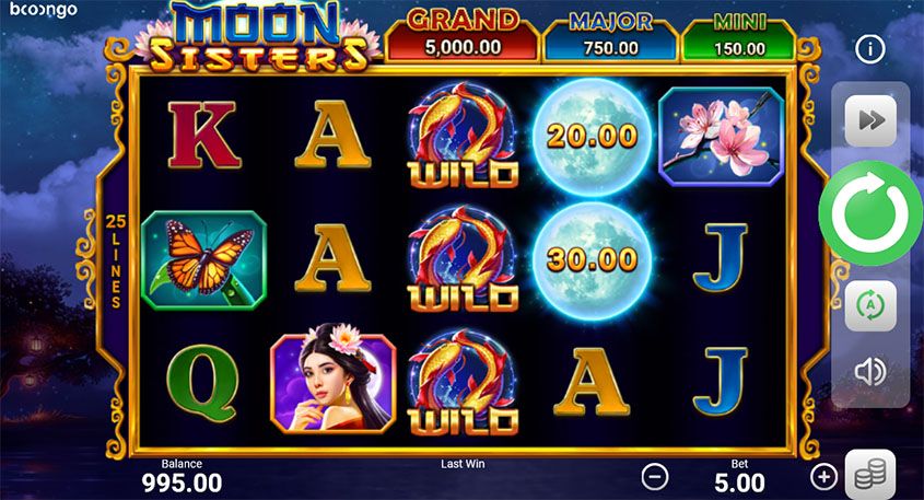 Moon Sisters สล็อต Boongo Slots เว็บตรง สล็อต XO