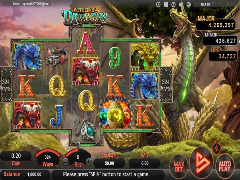 Mother Of Dragons SimplePlay Slots ทางเข้า SLOTXO เว็บตรง