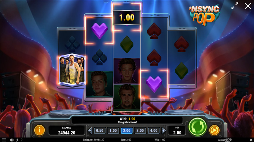 NSYNC Pop Play'n GO Slots สล็อต SLOTXO เว็บตรง