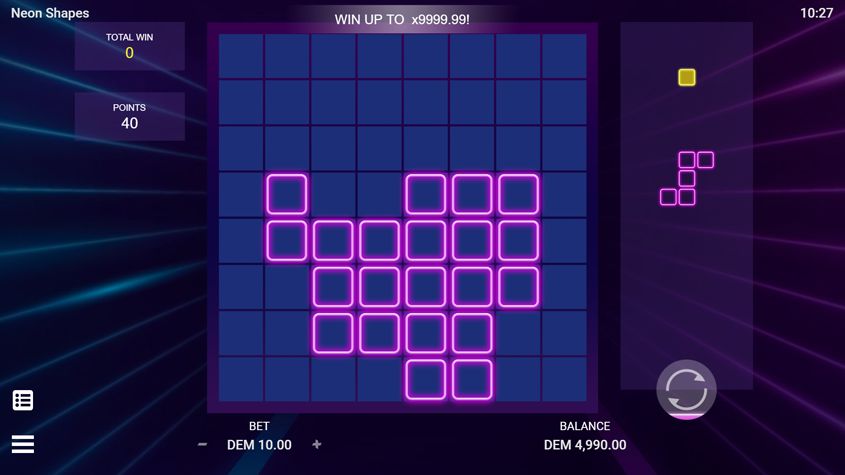 Neon Shapes Evolplay Slots ทางเข้า SLOTXO เว็บตรง