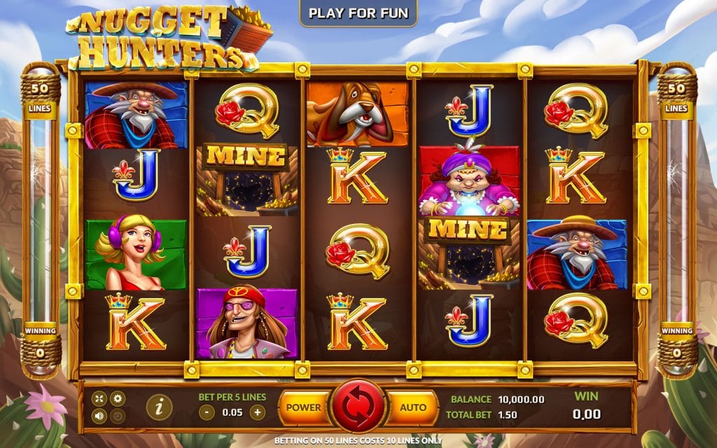 Nugget Hunters Slot สล็อต SLOTXO เว็บตรง