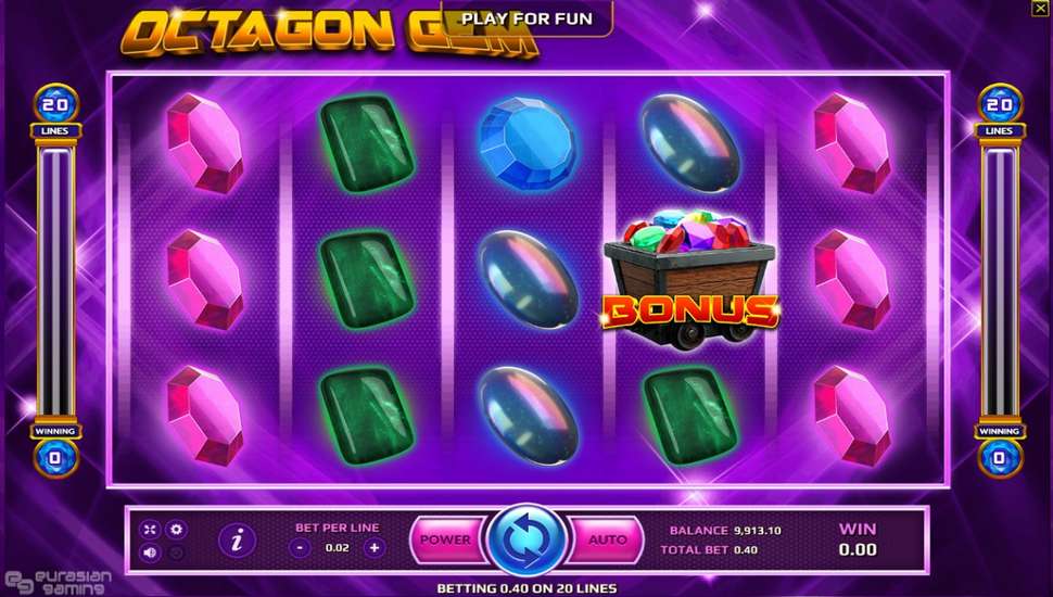 Octagon Gem Slot สล็อต SLOTXO เว็บตรง