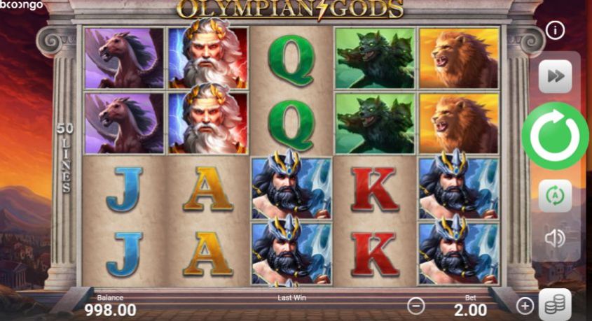 Olympian Gods สล็อต Boongo Slots เว็บตรง สล็อต XO