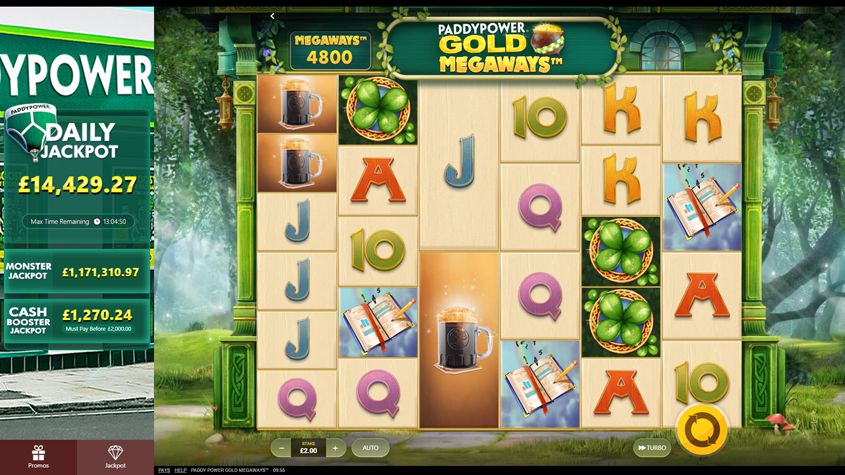 Paddy Power Gold Megaways สล็อต Red Tiger Gaming เว็บตรง SLOTXO