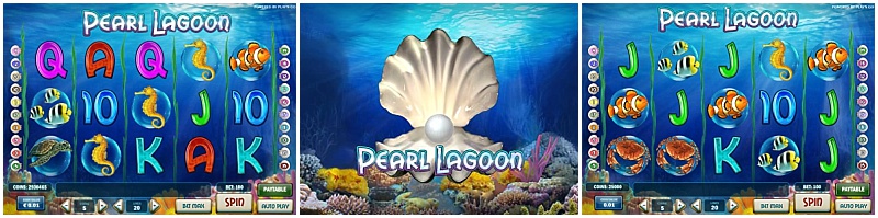 Pearl Lagoon Slot Play'n GO Slots สล็อต SLOTXO เว็บตรง