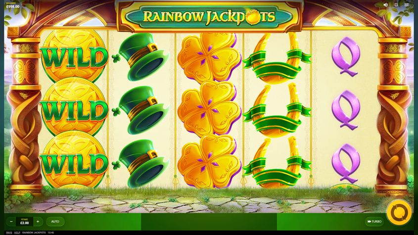 Rainbow Jackpots สล็อต Red Tiger Gaming เว็บตรง SLOTXO
