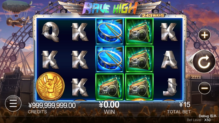 rave high CQ9 Gaming