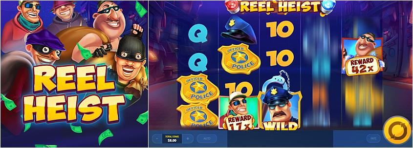 Reel Heist สล็อต Red Tiger Gaming เว็บตรง SLOTXO